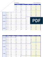 2024 Weekly Calendar