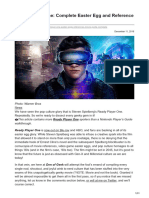 Ready Player One Complete Easter Egg and Reference Guide