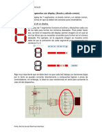 Decodificador de 7 Segmentos Con Display