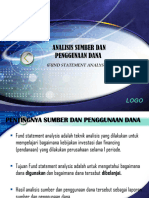 Analisis Sumber & Penggunaan Dana