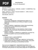 Ang Kwintas | PDF