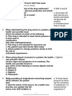 ATI Pharmacology Proctor 2023