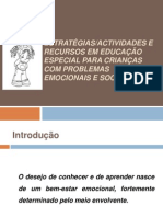 Emoções Educação Especial