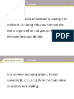 Reading Skill Lev2 U4 Outlining Oup p52