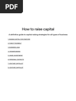 HowToRaiseCapital-CapitalRaisingStrategiesAnsarada 1694556267713