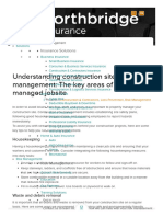 Understanding Construction Site Management: The Key Areas of A Well-Managed Jobsite