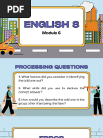 Q3 Module 6 Parallel Structures Main Topic