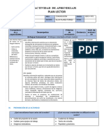 05 de Abril-Comu - Plan Lector - Iv Ciclo