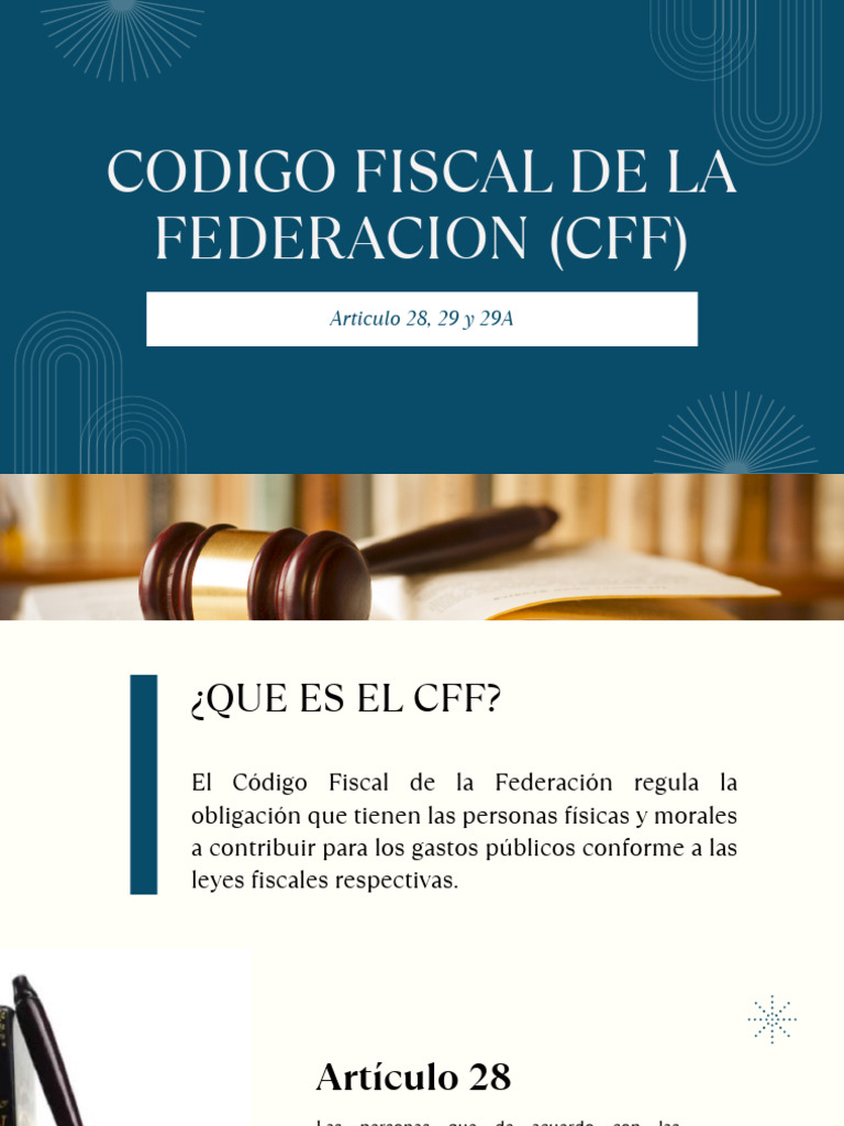 Artículos del Código Fiscal de la Federación | PDF | Contabilidad