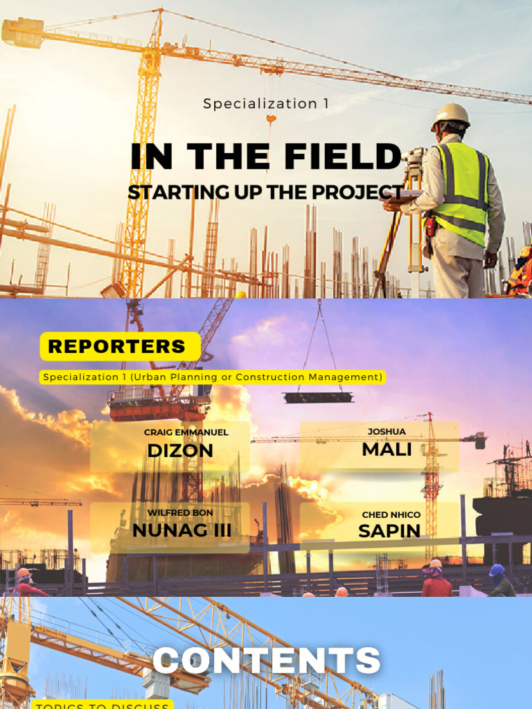 Construction Project Overview Guide | PDF | Concrete | Masonry