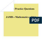 Jta Jamb Maths PDF 1