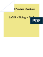 Jta Jamb Biology PDF 1
