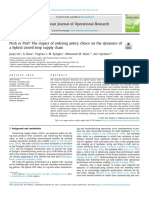 Push or Pull The Impact of Ordering Policy Choice On The Dynamics of A Hybrid Closed-Loop Supply Chain