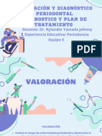 Valoración diagnostico, plan de tratamiento 