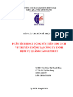 Phân Tích Hoạt Động Xúc Tiến Cho Dịch Vụ Truyền Thông Tại Công Ty Tnnh Dịch Vụ Quảng Cáo Gennext