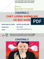 Chương 3 - CHAT LUONG KHONG KHI VA SUC KHOE - Gui SV 2
