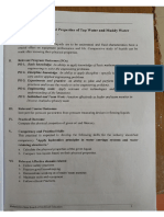 Practical No.01 - Physical Properties of Tap Water and Muddy Water