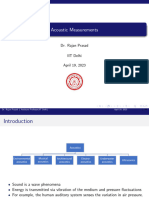 Acoustic Measurements