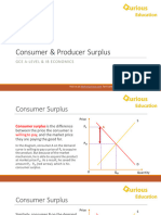 Consumer Producer Surplus Notes a Level IB
