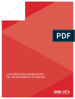 La Estructura Organizativa Del Departamento de Ventas