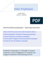 Antibiotc Prophylaxis