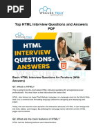 HTML Questions