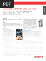 Analysis-Clinker-Cement-ARL-OPTIMX-WDXRF