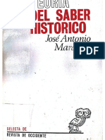 Jose Antonio Maravall Teoria Del Saber Historico