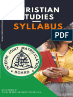 CRS Ijmb Syllabus