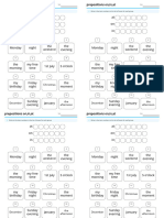 Prepositions Oninat Group Sort