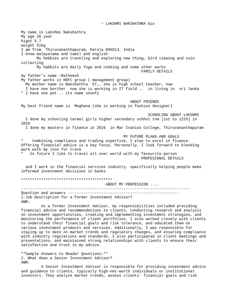 Life script pdf regulatory compliance financial adviser