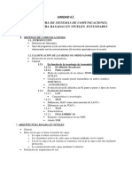 Arquitectura de Sistemas de Comunicaciones. Arquitectura Basadas en Niveles. Estándares