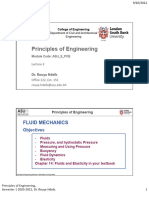 Lecture 3 Fluid Mechanics 2 - Applications +bouyancy