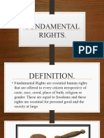 Fundamental Rights Presentation