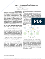 Impact of Energy Storage On Load Balancing