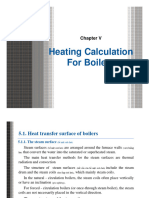 Chapter V Heating Calculation For Boilers