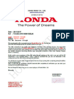 Honda Offer letter 1 pdf
