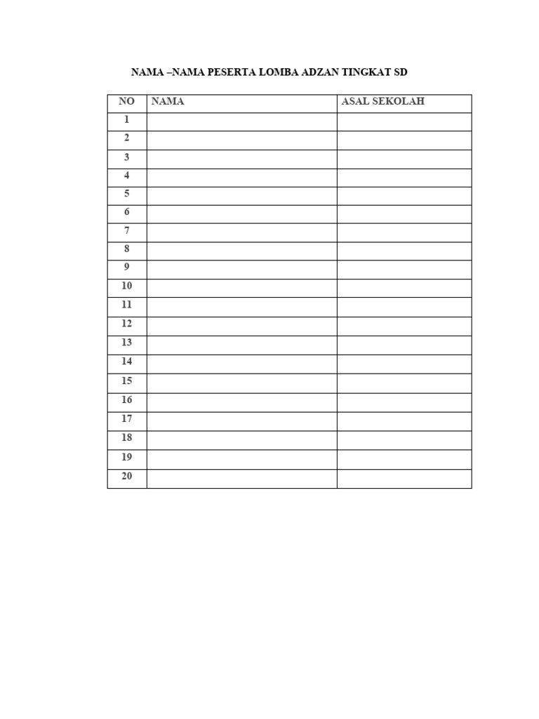 Line Up Sepak Bola | PDF