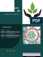 PPT on "Environment Protection – 4R"