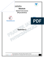 Module Exercise 1-Optical Instrument