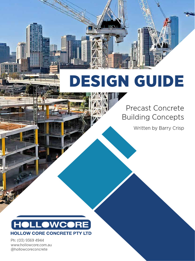 Hollowcore Guide v7 Book | PDF | Concrete | Precast Concrete