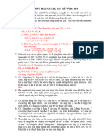 Bài tập CT BERNOULLI, ĐẦY ĐỦ VÀ BAYES