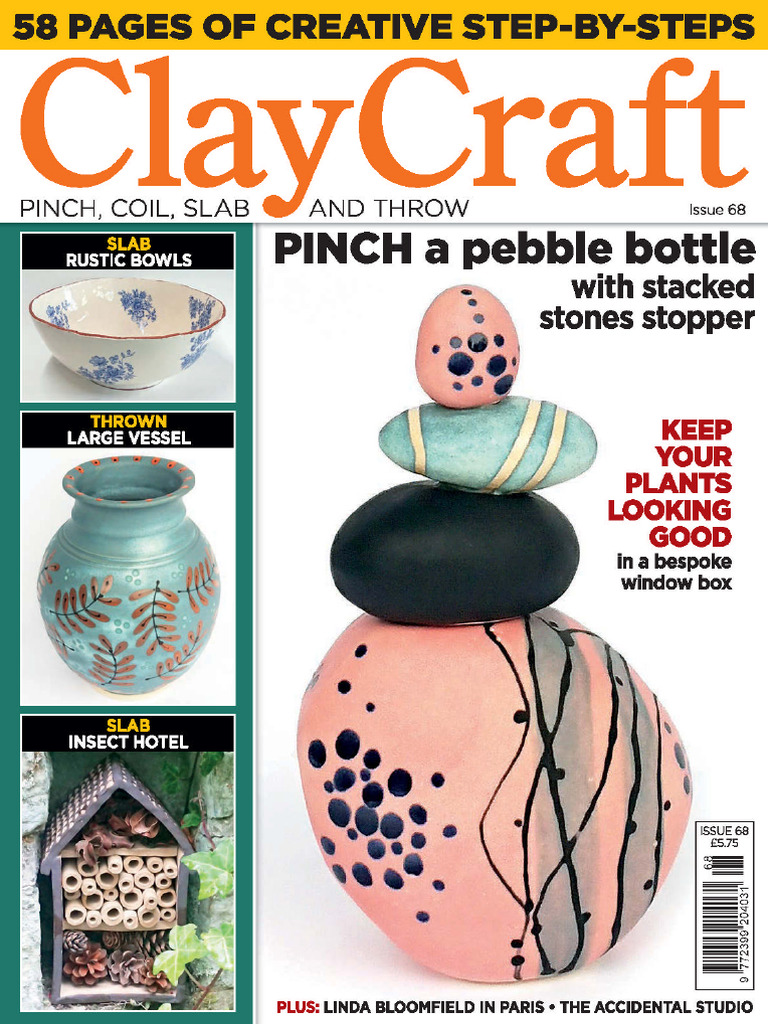 2022 10 01 - ClayCraft | PDF | Pottery | Ceramic Art