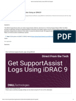 Export A SupportAssist Collection Using An IDRAC9 - Dell Singapore
