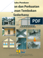 Buku Panduan Perbaikan Dan Perkuatan Bangunan Tembokan Sederhana
