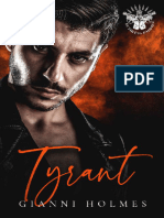 Tyrant An MM Mafia Romance - Gianni Holmes