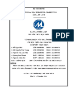 Nhóm 9 Chủ Đề 1 Phân Tích Đặc Trưng Văn Hóa Ẩm Thực Việt Nam Và Khai Thác Văn Hóa Ẩm Thực Việt Nam Trong Hoạt Động Du Lịch