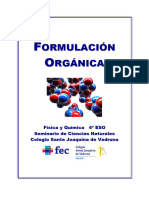 3.1 Formulación Orgánica