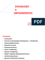 Psychology IN Orthodontics: Dr. Anil Kumar Godara
