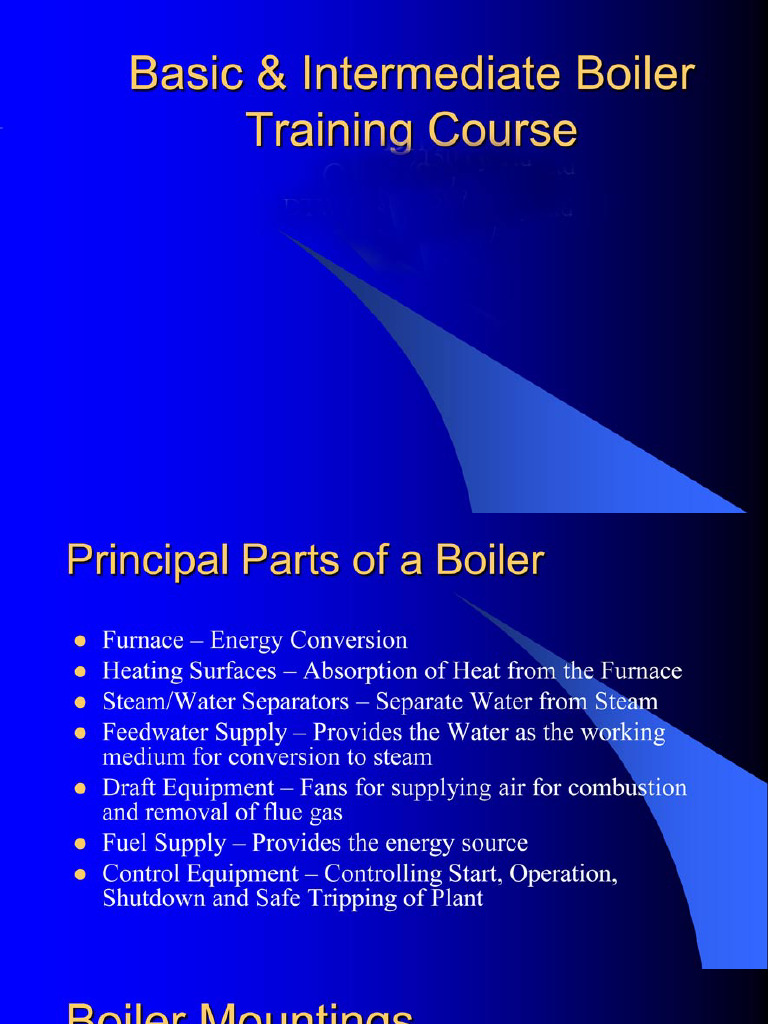 Package Boiler Training | PDF
